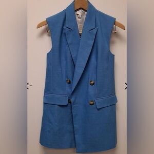 Topshop Blue Vest